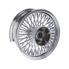MCS Radial 48 fat spoke rear wheel 5.50 x 16 chrome - 08-23 Touring in custom applications only (see note)