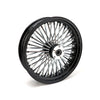 MCS Radial 48 fat spoke rear wheel 4.25 x 18 black - 06-07 Dyna (NU)