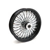 MCS Radial 48 fat spoke rear wheel 4.25 x 18 black - 06-07 Dyna (NU)