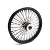 MCS Radial 48 fat spoke front wheel 2.15 x 19 DF black - Custom applications