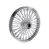 MCS Radial 48 fat spoke front wheel 2.15 x 19 SF chrome - 04-07 Dyna (excl. 04-05 FXDWG)