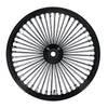 MCS Radial 48 fat spoke front wheel 2.15 x 19 SF black - 04-07 Dyna (excl 04-05 FXDWG)