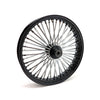 MCS Radial 48 fat spoke front wheel 3.50 x 21 SF black - 04-07 Dyna (excl. 04-05 FXDWG)