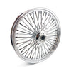 MCS Radial 48 fat spoke front wheel 3.50 x 23 SF chrome - 04-07 Dyna (excl. 04-05 FXDWG)