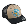 Biltwell Bait snapback cap black/beige/aqua -
