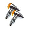 PB2 LED turn signals chrome, amber lens -