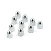 Colony, 1/4-20 acorn nuts chrome. High Crown -