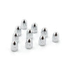 Colony, M10 x 1.25 acorn nuts chrome. High Crown -