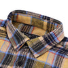 13 1/2 Steel flannel yellow
