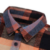 13 1/2 Steel flannel oxblood