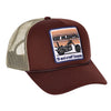 13 1/2 Keep On Chopping trucker cap brown/khaki