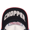 13 1/2 Outlaw Club trucker cap blue/red