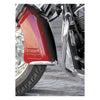 NC cast front fender tip set chrome - Honda: 02-07 VTX1800R/S Retro (Specs 1-2-3).