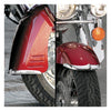 NC cast front fender tip set chrome - Honda: 03-09 VTX1300R/S/T.