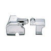Kuryakyn transmission side covers, chrome - Honda: 97-04 Valkyrie GL1500C (excl Rune)