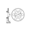 JT Rear Sprocket 19.38 - Aprilia: 90-93 125 AFI Futura / Europe