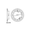 JT Rear Sprocket 1340.44 - Honda: 08-16  CB1000R(A)-8,9,A-G (ABS)