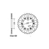 JT Rear Sprocket 245/2.48 - Honda: 85-87  XR600RF, RG, RH