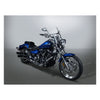 NC SwitchBlade® Quick Release Windshield Chopped™ Clear - Yamaha: 08-17 XV19C Raider/Raider S/SCL; 07-15 XVS1300A V Star 1300/Tour/Midnight Star.