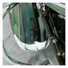 NC cast front fender tip chrome - Kawasaki: 05-08 VN1600 Vulcan Nomad; 98-04 VN1500G1 Vulcan Nomad.