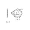 JT Front Sprocket 570.16 - Yamaha: 78  XT500