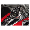 NC cast speedometer visor chrome - Honda: 10-16 VT750C2A/B Shadow Phantom/Black Spirit; 04-22 VT750C Shadow Aero; 07-16 VT750C2 Shadow Spirit.