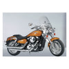 National Cycle Heavy Duty lower deflectors chrome - Kawasaki: 02-08 VN1500P/1600B Vulcan Mean Streak   Suzuki: 05-06 M95 Boulevard; 2004 VZ1600 Marauder