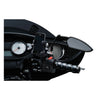 Kuryakyn ISO-grips gloss black - 1" handlebars.   Note: May require the removal of ribs on OEM throttle sleeves.