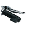 Kuryakyn ISO-grips gloss black - 1" handlebars.   Note: May require the removal of ribs on OEM throttle sleeves.