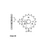 JT Front Sprocket 424/567.15 - Suzuki: 76-77  GT550 A,B ; 76-77  GT750 A,B