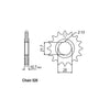 JT Front Sprocket 1595.16 - Yamaha: 09-15  XJ6 Diversion  (ABS) (SP)