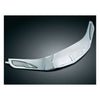 Kuryakyn windshield trim with turn signal accents, chrome - Honda: 01-17 GL1800 Gold Wing & 13-16 F6B models.   Note : 06-17 models require P/N 8081805 for plug and play installation. 13-16 F6B models require P/N 8082024 for plug and play installation.