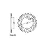JT Rear Sprocket 499.42 - Kawasaki: 97-05  VN800-Vulcan A3,A11; 96-05  VN800B1-B10 Classic