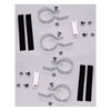 NC Heavy Duty™ Mount kit, Straight forks - Honda: 02-04 VTX1800C; 05-07 VTX1800C (Spec 1 only); 02-03 VTX1800R/S; 04-07 VTX1800R/S (Spec 1 only); 05-08 VTX1800F (Spec 1 Only); 04-08 VTX1800N (Spec 1 Only) .