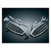 Kuryakyn driver floorboard kit chrome - Honda: 01-17 GL1800 Gold Wing; 13-16 F6B Models; 14-15 Valkyrie
