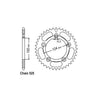 JT Rear Sprocket 744.39 - Ducati: 06, 06-  749; 03-05  749 (Dark)