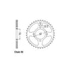 JT Rear Sprocket 476.40 - Kawasaki: 79-80  Z500 B1/B2