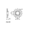 JT Front Sprocket 522.15 - Kawasaki: 81-82  Z1000K1/2 LTD ; 81-83  Z1000R2 ; 84-86  Z1100R1
