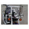NC Spot light bar chrome - Yamaha: 99-11 XVS1100 V Star 1100 Custom/DragStar.   Kawasaki: 95-05 VN800A Vulcan.