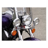 NC Spot light bar chrome - Yamaha: 99-11 XVS1100 V Star 1100 Custom/DragStar.   Kawasaki: 95-05 VN800A Vulcan.