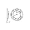 JT Rear Sprocket 5.43 - Aprilia: 92-93  600 Pegaso ; 88-90  600 Tuareg SPX Paris Dakar ; all  600 Tuareg Wind