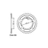 JT Rear Sprocket 1493.41 - Kawasaki: 06-10  ZX-14 (ZX1400)