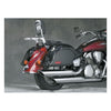 NC cast rear fender tip chrome - Honda: 02-07 VTX1800R/S Retro (Specs 1-2-3).