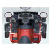 National Cycle mirror mount wing deflectors dark tint - Honda: 01-10 GL1800 Gold Wing (non-Airbag); 06-10 GL1800 Gold Wing (with Airbag); 12-17 GL1800 Gold Wing ; 13-17 GL1800F6B Goldwing F6B