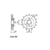 JT Front Sprocket 736.14 - Ducati: 95-98  600 Monster <from VIN 2962>; 95-03  748 BiPosto, 748, 748S; 00-02  748 R ; all  748 Sport Production