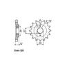 JT Front Sprocket 495.15 - Ducati: 88-90  750 Paso; 87  750 Paso 2S