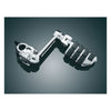 Kuryakyn Ergo Cruise peg mounts, chrome - Honda: 98-00 GL1500 Gold Wing; 97-04 Valkyrie (excl Interstate & Rune models)