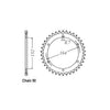 JT Rear Sprocket 841.42 - Yamaha: 78-91  SR500 ; 78  XT500