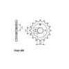 JT Front Sprocket 555.14 -