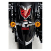 NC cast rear fender tip chrome - Kawasaki: 09-15 VN1700 Vulcan Nomad; 09-15 VN1700 Vulcan Voyager; 09-13 VN1700 Vulcan Classic/LT.